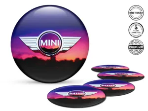 Mini Cooper Decalcomanie Cerchi Stile Distintivi Ruota Lusso